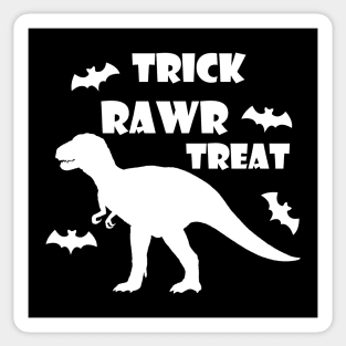 Dinosaur - Trick Rawr Treat Sticker